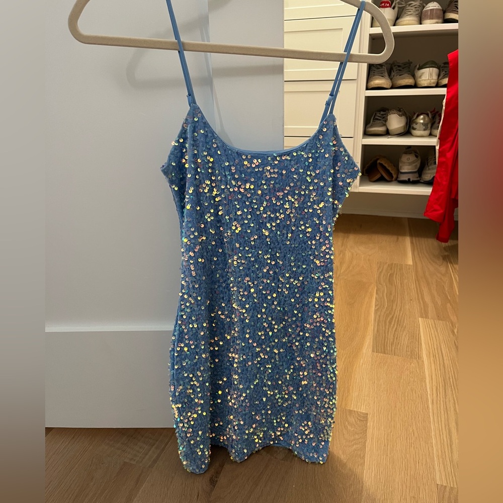 Lucy in the Sky strapless dress